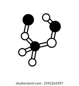 Molecule icon vector stock illustration
