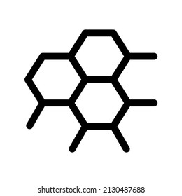 Molecule Icon Vector Symbol Design Illustration