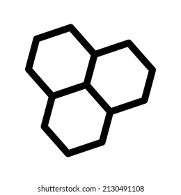 Molecule Icon Vector Symbol Design Illustration