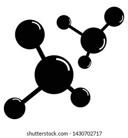 Molecule Icon Vector Symbol Illustration