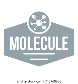 Molecule life logo. Simple illustration of molecule life vector logo for web