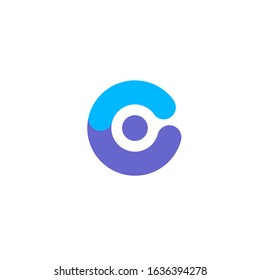 molecule logo design modern template