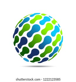 Molecule Logo Design Template
