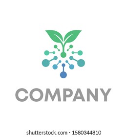molecule logo icon design template sign