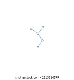 molecule logo icon vektor template