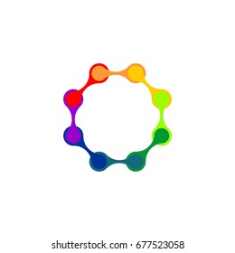Molecule Logo template