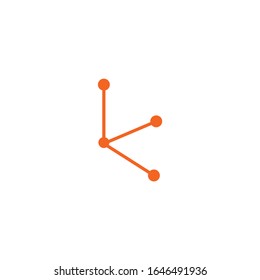 molecule logo vector icon illustration design
