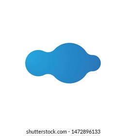 molecule logo vector icon template