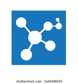 
molecule logo vector icon template