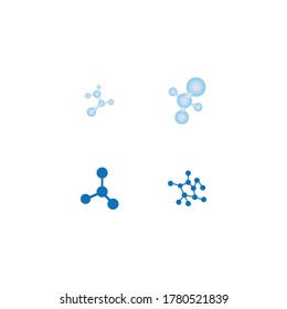 
molecule logo vector icon template - Shutterstock ID 1780521839