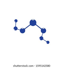 molecule logo vector illustration design template