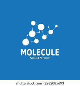 Molecule Logo Vector Template Illustration
