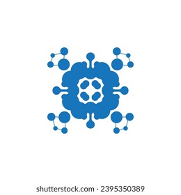 Vektorgrafik von Vektorgrafiken mit dem Logo "Molecule"