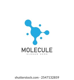 Molecule Logo Vector Template Illustration Icon