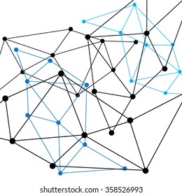 Molecule or Molecular structure -vector