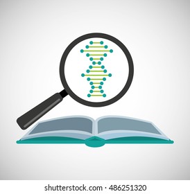 molecule particle laboratory scientific vector illustration design