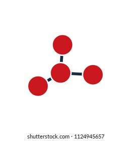 Molecule Science Logo Icon Design