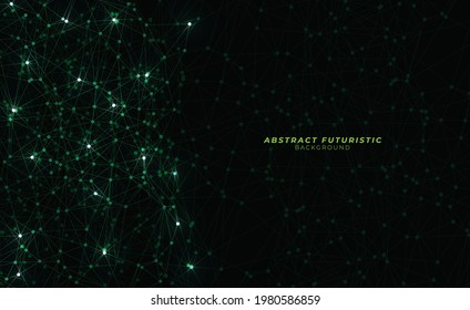 Molecule structure, Molecule background, Abstract communication concept futuristic digital innovation. Vector background.