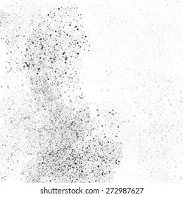 Molecule structure illustration, white vector background for communication