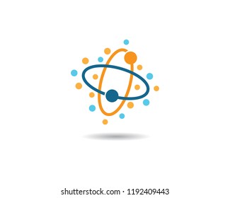 Molecule symbol illustration