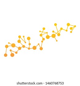Molecule symbol logo template vector illustration design 