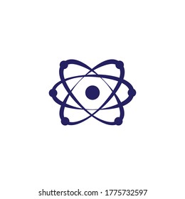 Molecule symbol logo template vector illustration design 