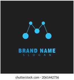 Molecule symbol logo template vector illustration design 
