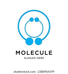 Molecule symbol logo template vector illustration design 