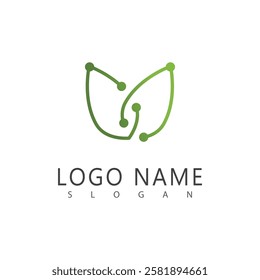 Molecule symbol logo template vector illustration design 