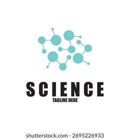 Molecule symbol logo template vector illustration design 
