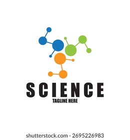Molecule symbol logo template vector illustration design 