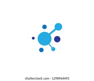 Molecule vector icon