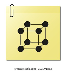 Molecule - vector icon
