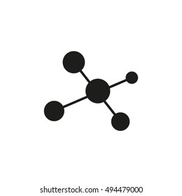 molecule, vector icon