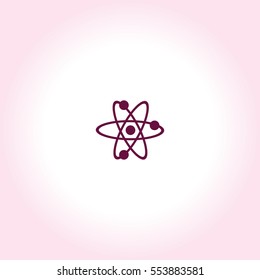 Molecule  Vector Icon.