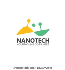 molecule vector illustration design template