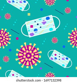 The molecule of the virus is the simplest form of life, a microscopic particle that affects all types of organisms. Don't be afraid of viruses, wear masks.