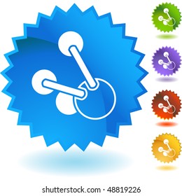Molecule web icon