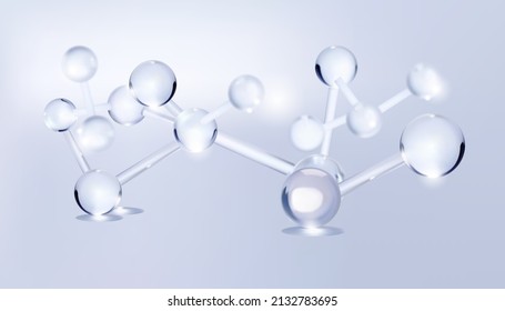 Moleküle und chemische Formeln Hintergrund .