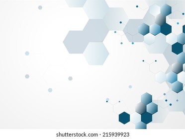 Molecules Concept of neurons and nervous system vector 