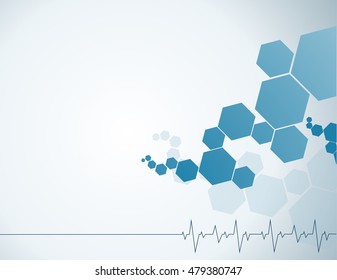 Molecules Concept of neurons system vector 