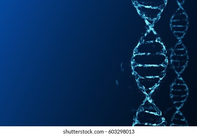 Molecules Dna Stock Vector (Royalty Free) 603298013 | Shutterstock