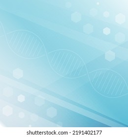 Molecules and DNA technology background. Abstract technology digital hi-tech technology background. Futuristic design. Science and medicine background. Vector illustration.