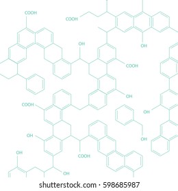 Molecules Forming Chemical Bonds - Pattern
