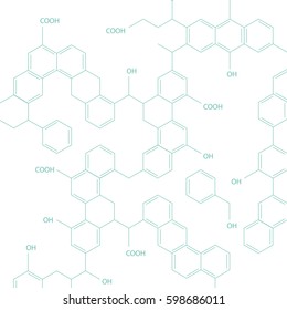 Molecules Forming Chemical Bonds - Pattern