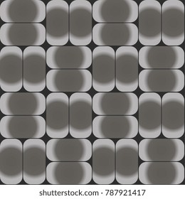 molecules of granules of gray shades