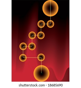 molecule.vector image