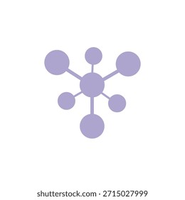 molekul symbol science vector design
