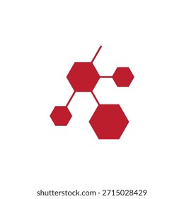 molekul symbol science vector design