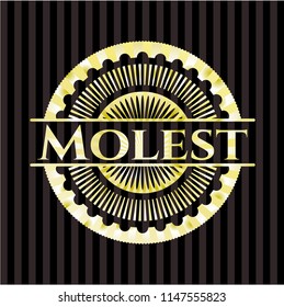Molest gold emblem